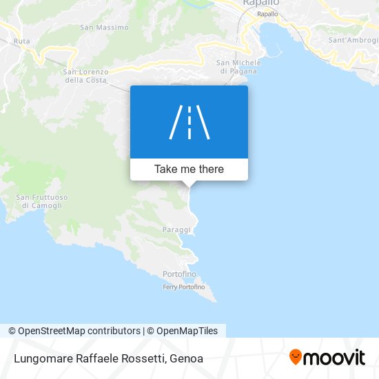 Lungomare Raffaele Rossetti map