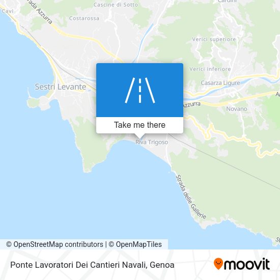 Ponte Lavoratori Dei Cantieri Navali map