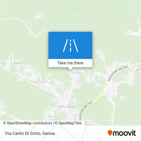 Via Canto Di Sotto map