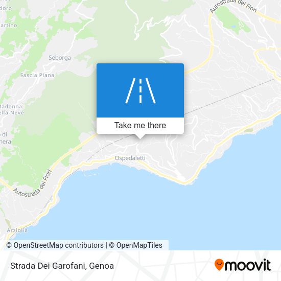 Strada Dei Garofani map