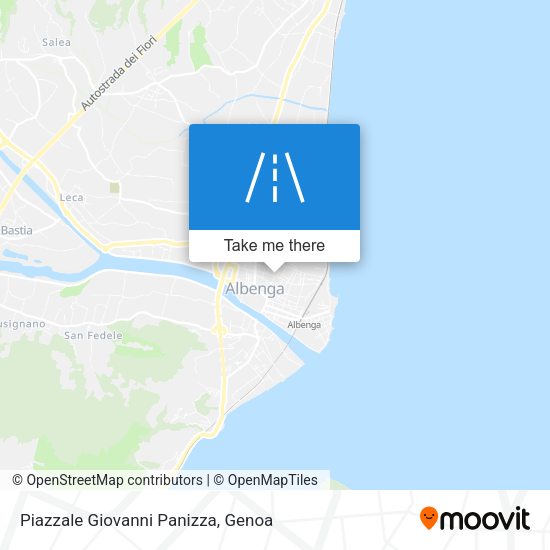 Piazzale Giovanni Panizza map