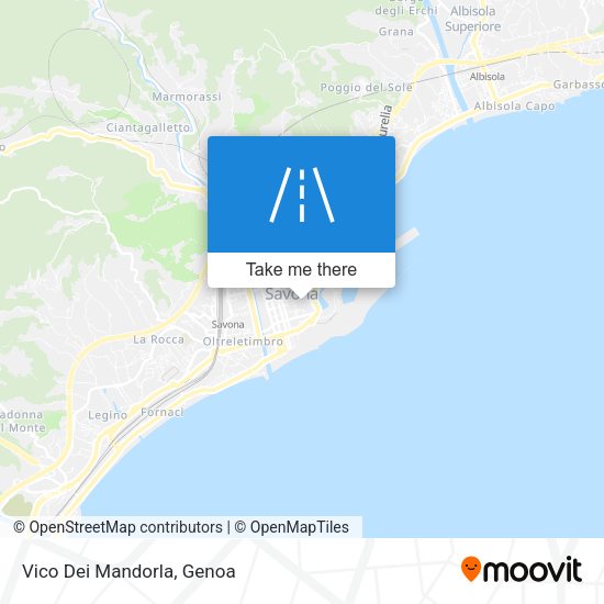Vico Dei Mandorla map