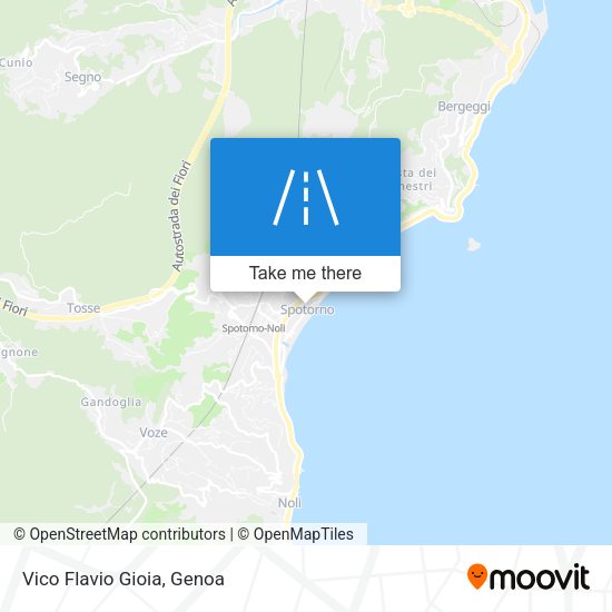 Vico Flavio Gioia map