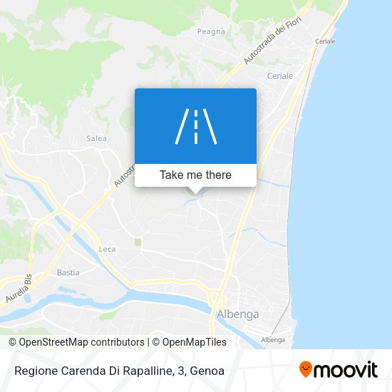 Regione Carenda Di Rapalline, 3 map
