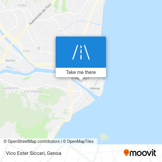 Vico Ester Siccari map