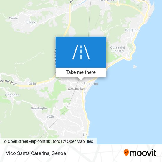 Vico Santa Caterina map