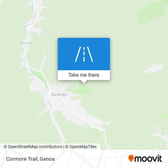 Cormore Trail map