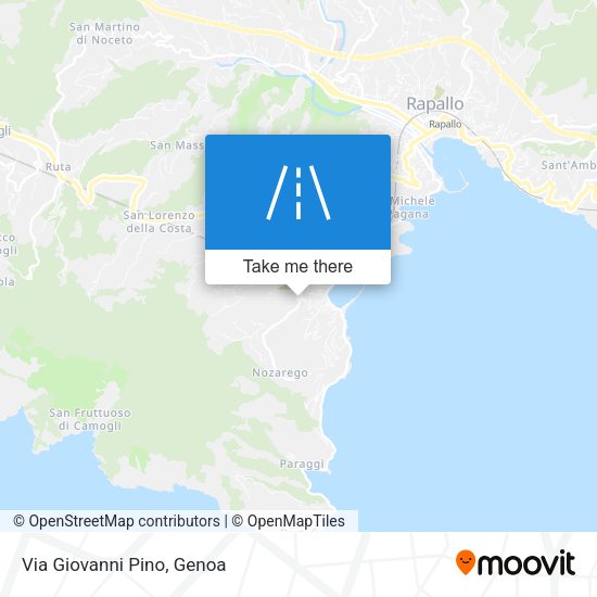 Via Giovanni Pino map