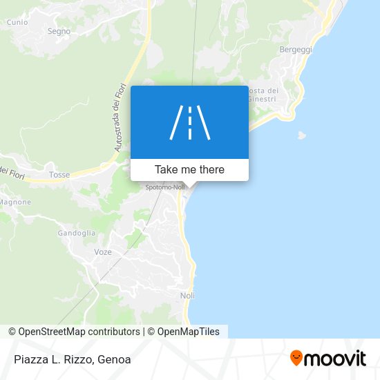 Piazza L. Rizzo map