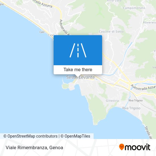 Viale Rimembranza map