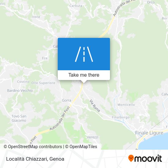 Località Chiazzari map