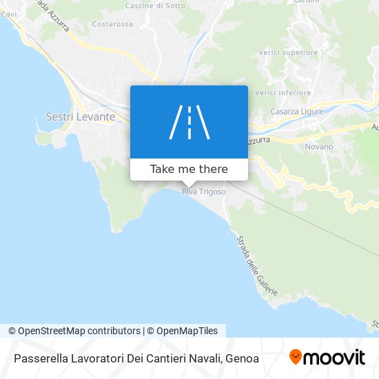 Passerella Lavoratori Dei Cantieri Navali map