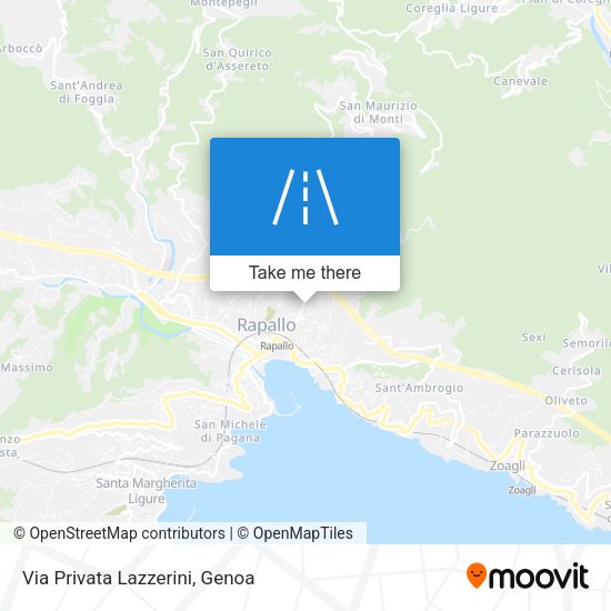 Via Privata Lazzerini map