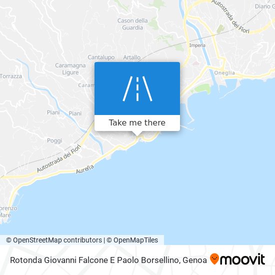 Rotonda Giovanni Falcone E Paolo Borsellino map