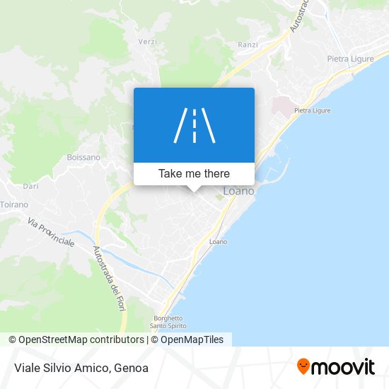 Viale Silvio Amico map