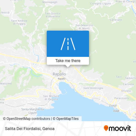 Salita Dei Fiordalisi map