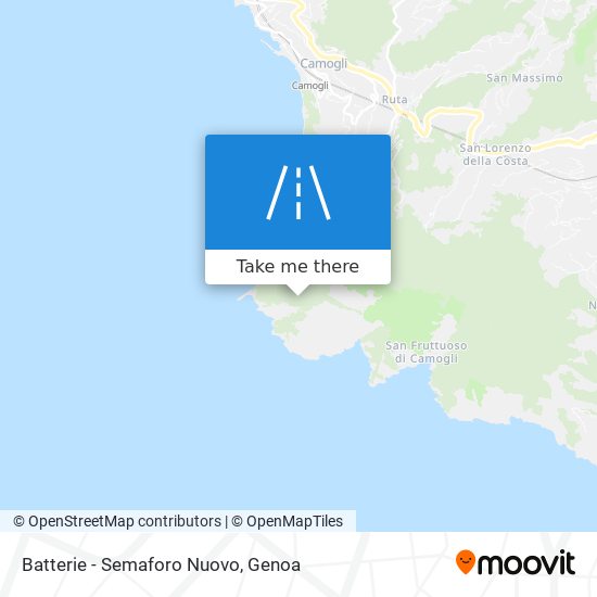 Batterie - Semaforo Nuovo map