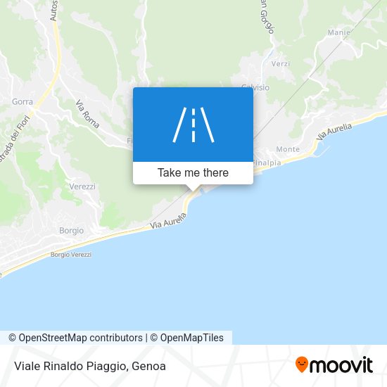 Viale Rinaldo Piaggio map