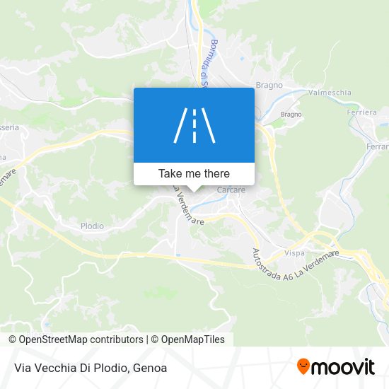 Via Vecchia Di Plodio map