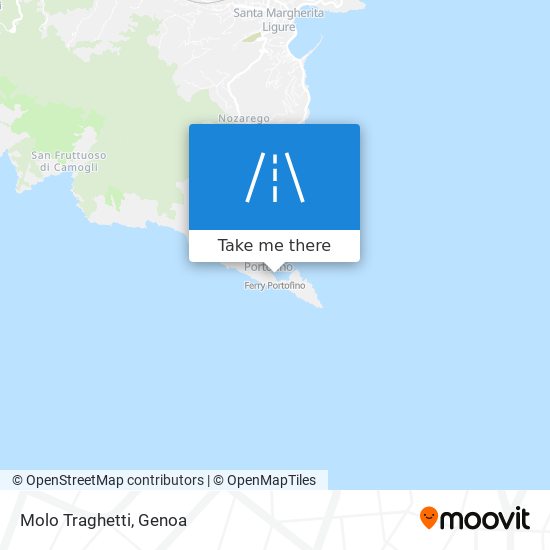 Molo Traghetti map