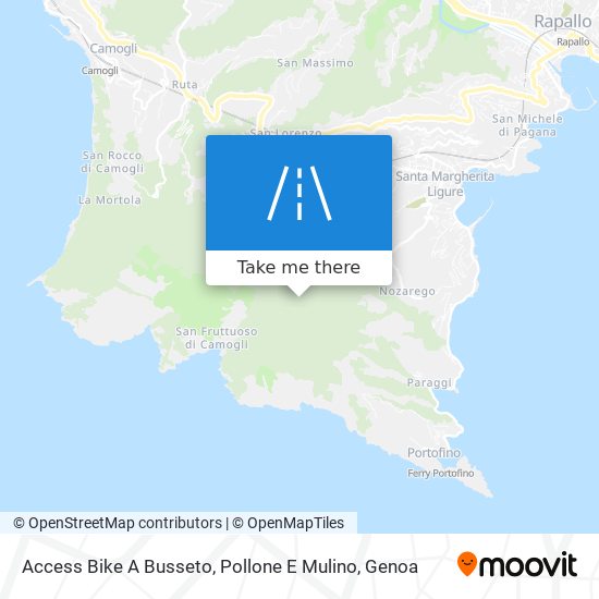 Access Bike A Busseto, Pollone E Mulino map