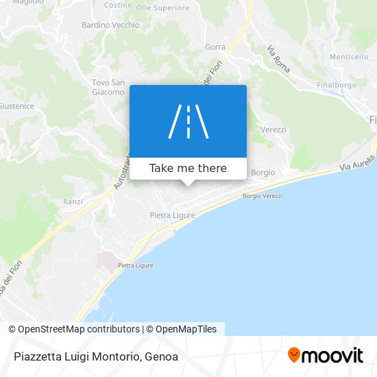 Piazzetta Luigi Montorio map