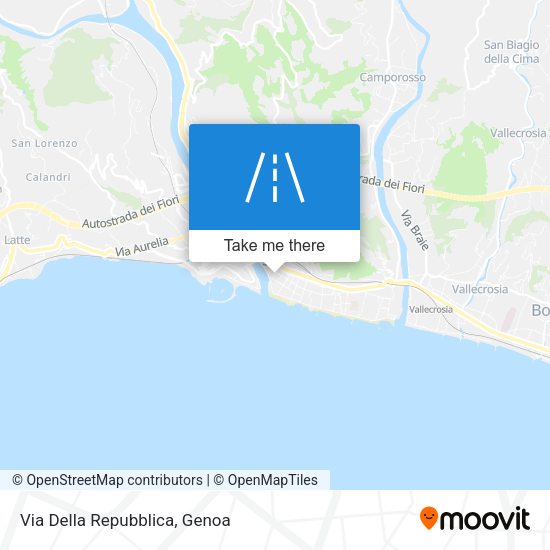 Via Della Repubblica map