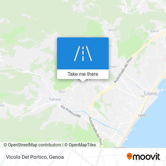 Vicolo Del Portico map