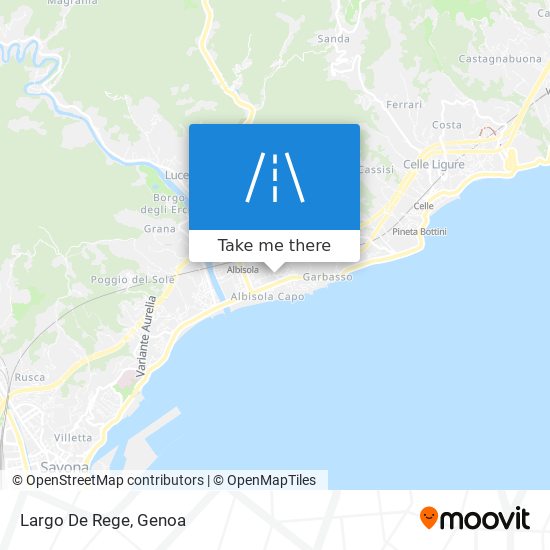 Largo De Rege map