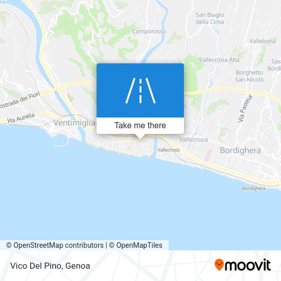 Vico Del Pino map