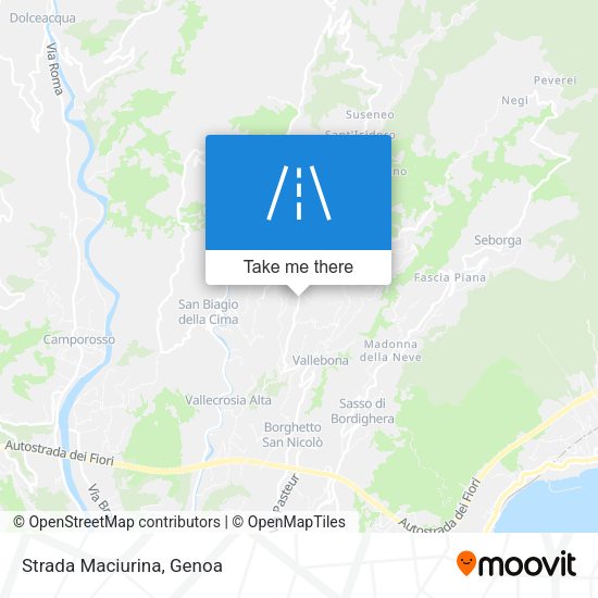 Strada Maciurina map