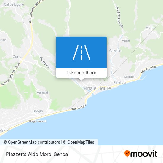 Piazzetta Aldo Moro map