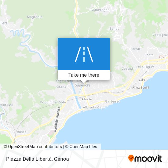Piazza Della Libertà map