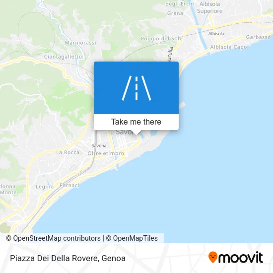 Piazza Dei Della Rovere map