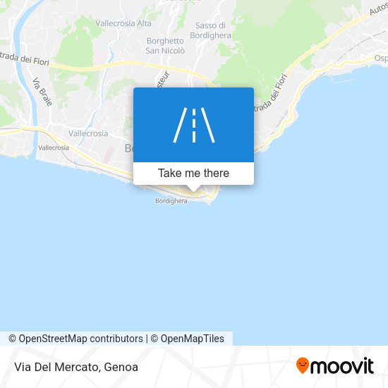 Via Del Mercato map