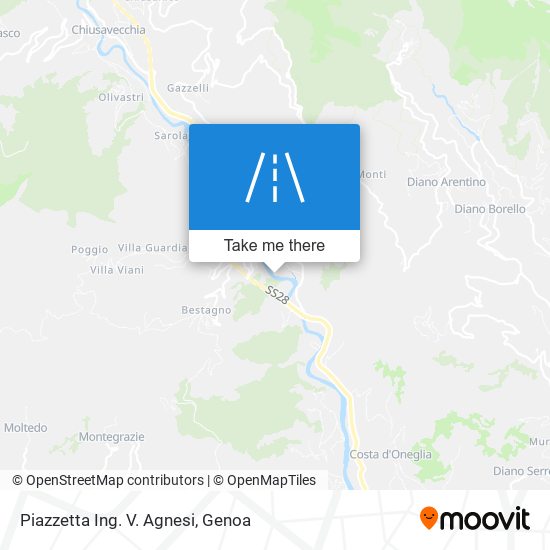 Piazzetta Ing. V. Agnesi map