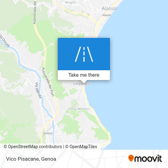 Vico Pisacane map