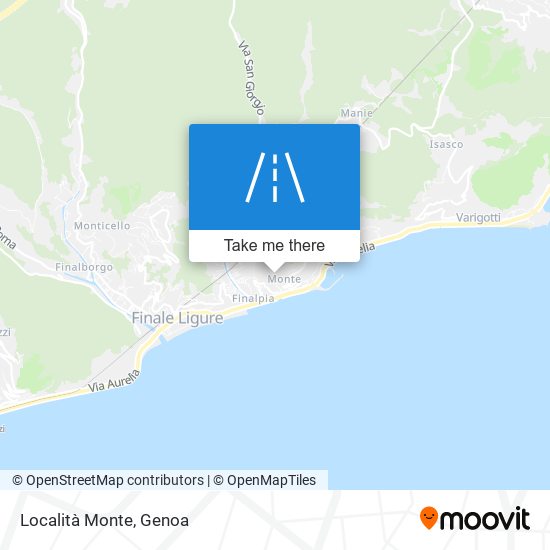 Località Monte map