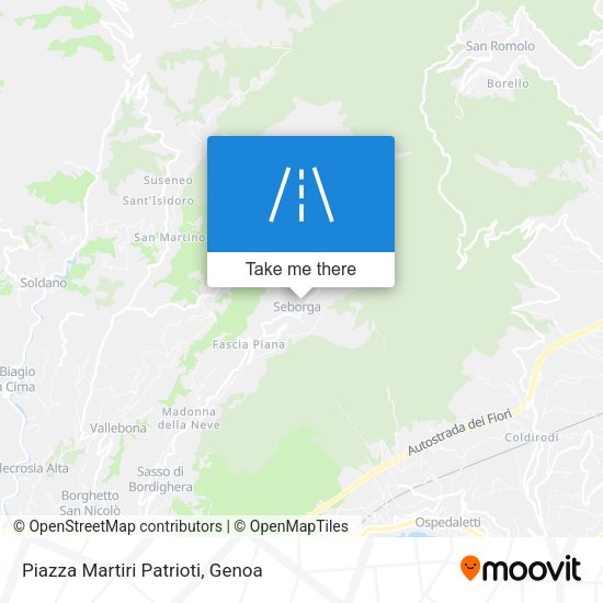 Piazza Martiri Patrioti map