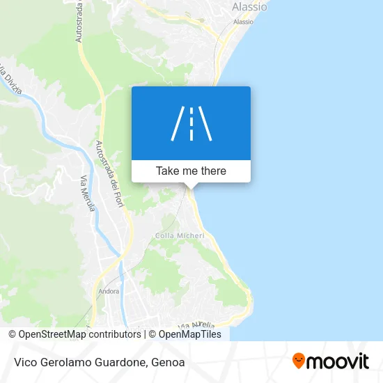 Vico Gerolamo Guardone map