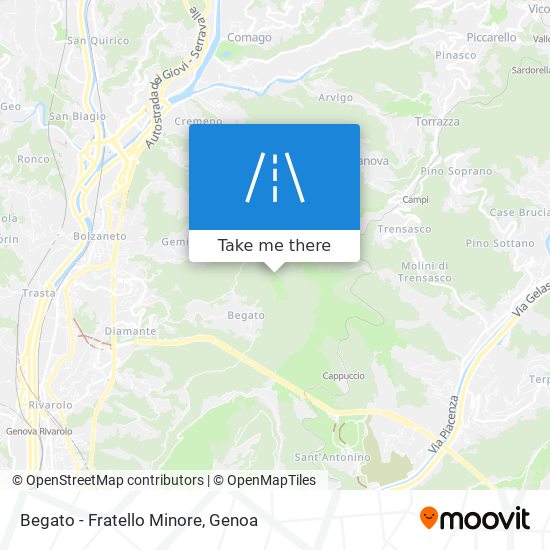 Begato - Fratello Minore map
