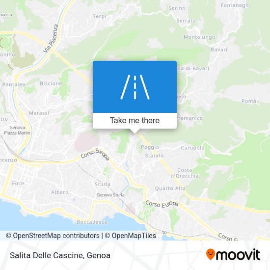 Salita Delle Cascine map