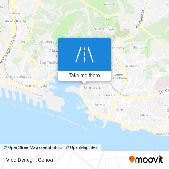 Vico Denegri map