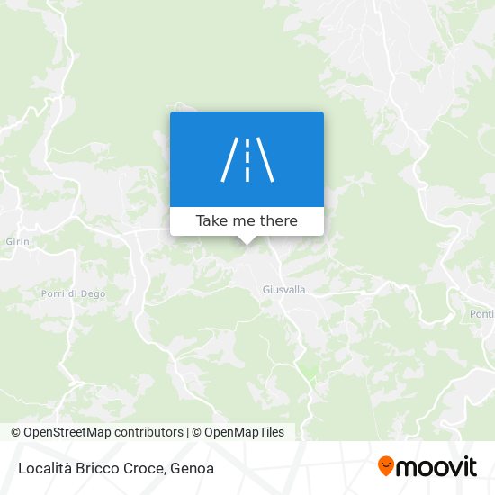 Località Bricco Croce map