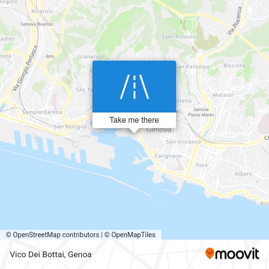 Vico Dei Bottai map