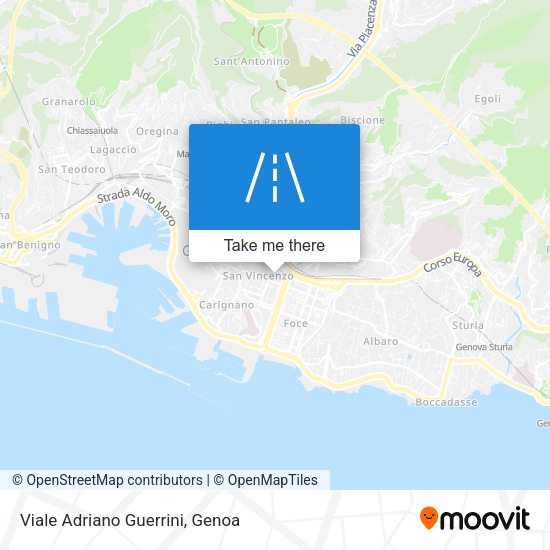 Viale Adriano Guerrini map