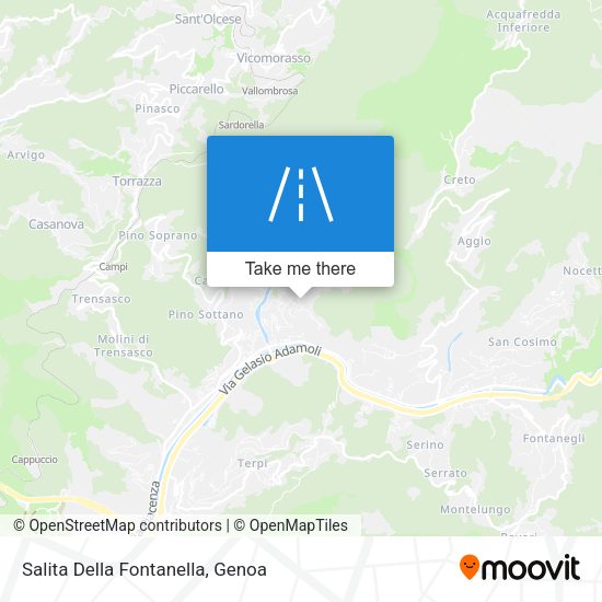 Salita Della Fontanella map