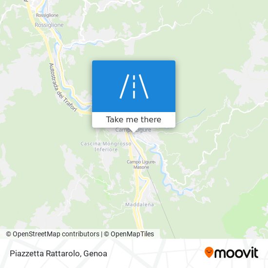 Piazzetta Rattarolo map