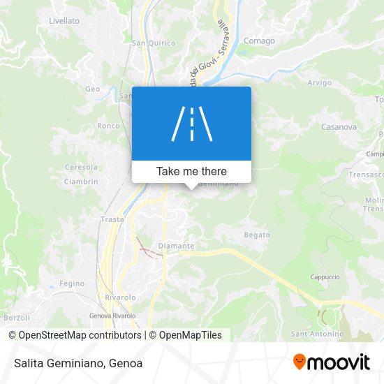 Salita Geminiano map