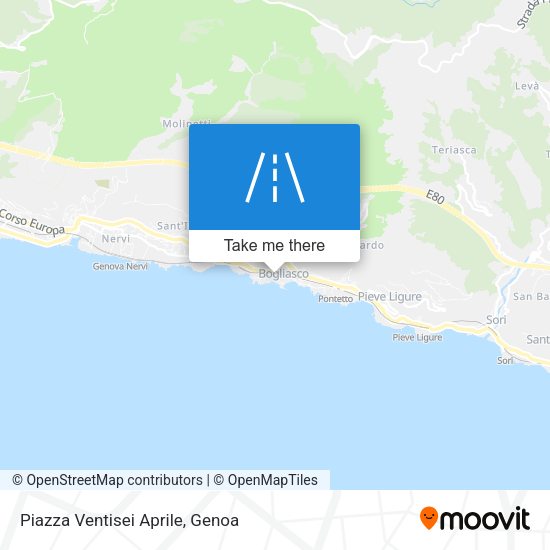 Piazza Ventisei Aprile map